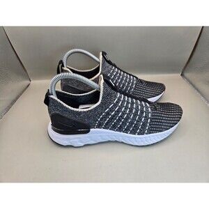 Nike React Phantom Run Flyknit 2 Oreo Shoes Womens 7 Black White Running Sneaker